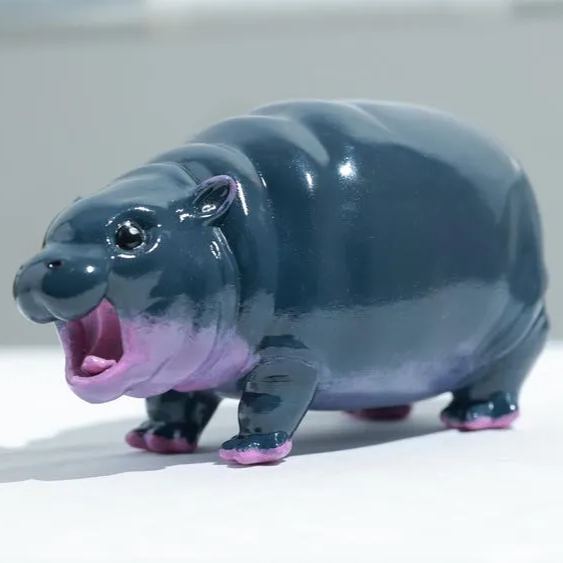 🦛Moo Deng Baby Pygmy Hippo Collectible - Limited Edition